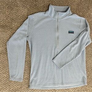 Simply Southern 1/2 Zip Pullover Sweatshirt Women's Small Blue Fleece Outdoors